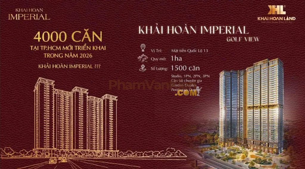 Khải Hoàn Imperial Sở Hữu Vị Trí Đắc Địa Trên Quốc Lộ 13 Khải Hoàn Imperial Sở Hữu Vị Trí Đắc Địa Trên Quốc Lộ 13