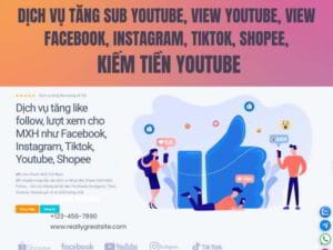 Web Tăng Sub YouTube – Cách Tiếm Tiền Từ YouTube Dễ Dàng