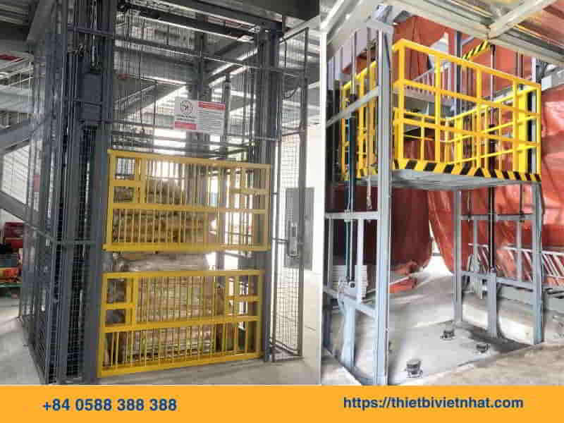 Địa chỉ mua thang nâng hàng thủy lực uy tín, giá tốt, đảm bảo chất lượng
