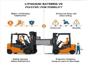 Bình Điện Lithium Xe Nâng: Tiết Kiệm, An Toàn, Bền Bỉ Theo Năm Tháng