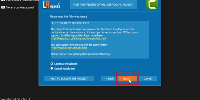 Tải Phần Mềm Camtasia Studio 9: tiếp tục bấm next